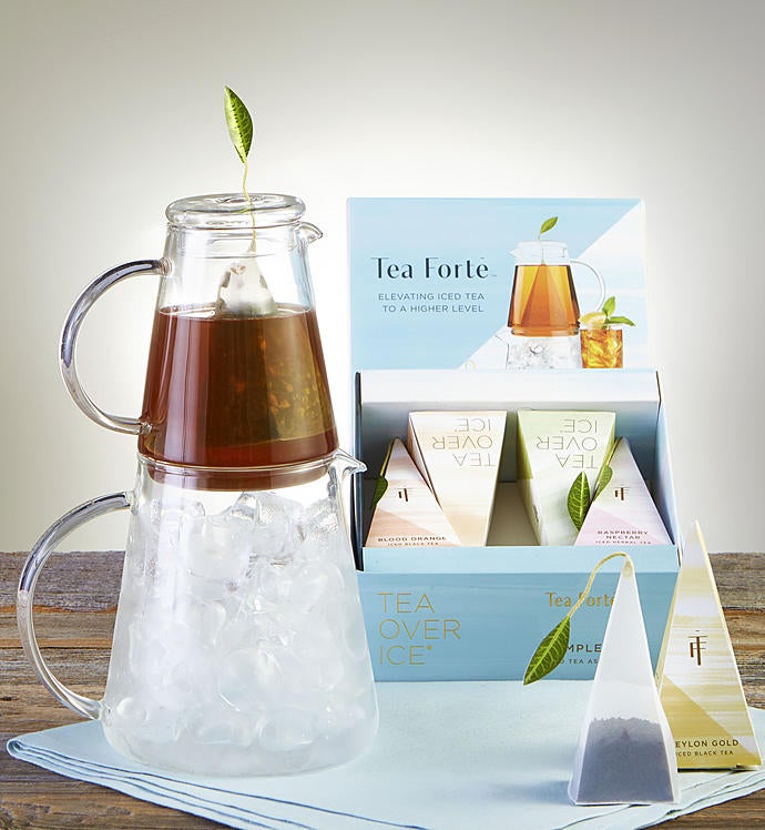 Tea Forte Tea Over Ice Pitcher Gift Set Tea Forte Tea Over Ice Pitcher Gift Set