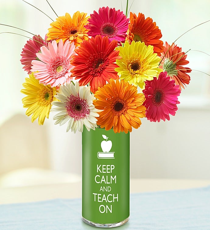 Keep Calm and Teach On Bouquet