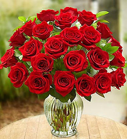 Two Dozen Red Roses