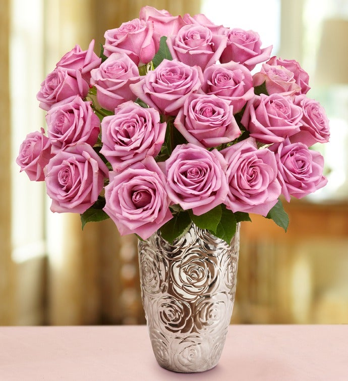 Purple Rose Bouquet for Sympathy