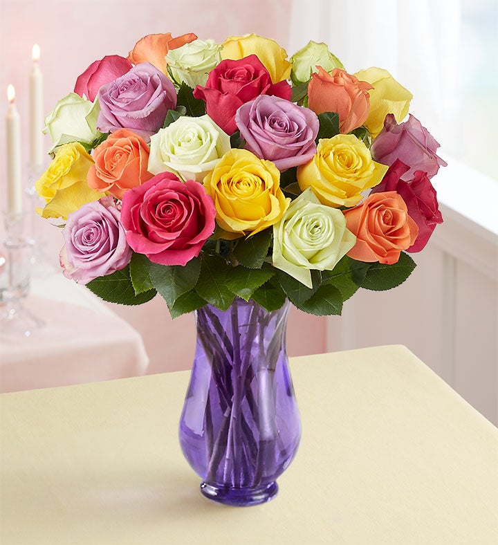 Two Dozen Assorted Roses: Save 40%