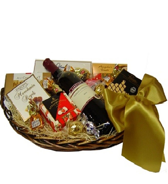 Wine And Chocolates Gift Box