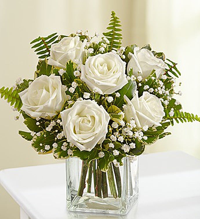 Love's Embrace™ Roses   White