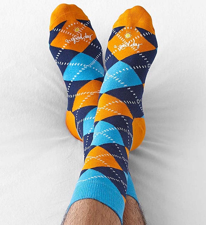 Good Day&trade; Argyle Socks for Men