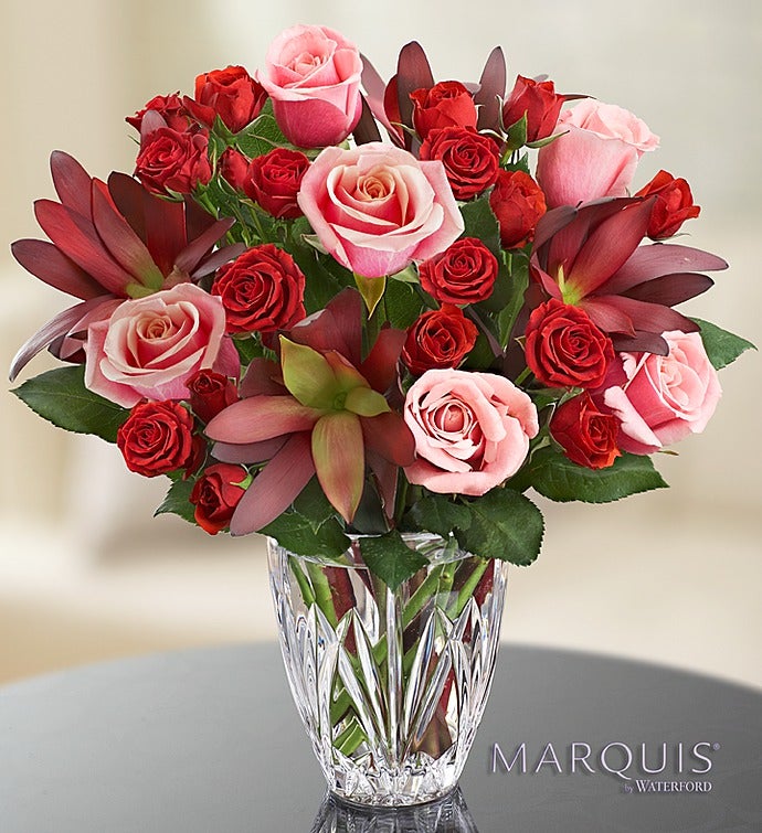 Elegance Bouquet in Marquis by Waterford® Vase