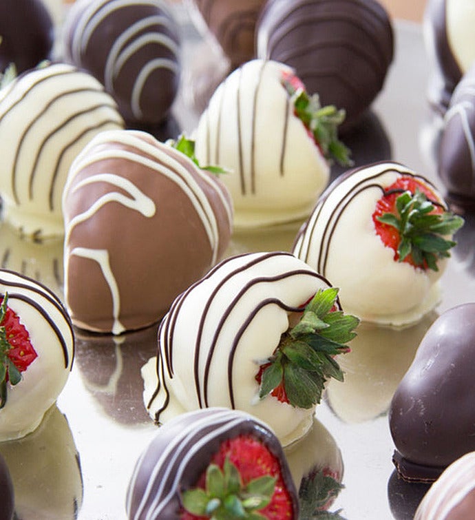 Mixed Dipped Strawberries
