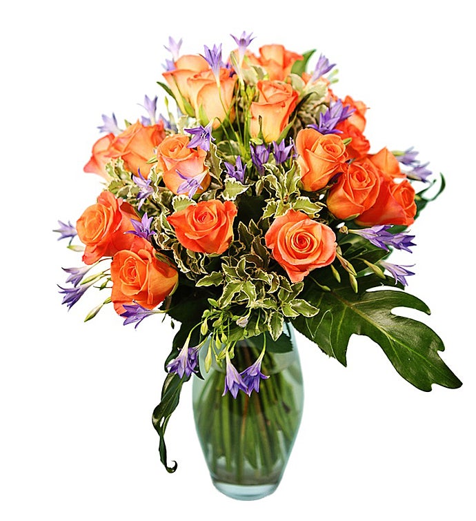 Premium Bouquet of Orange Roses