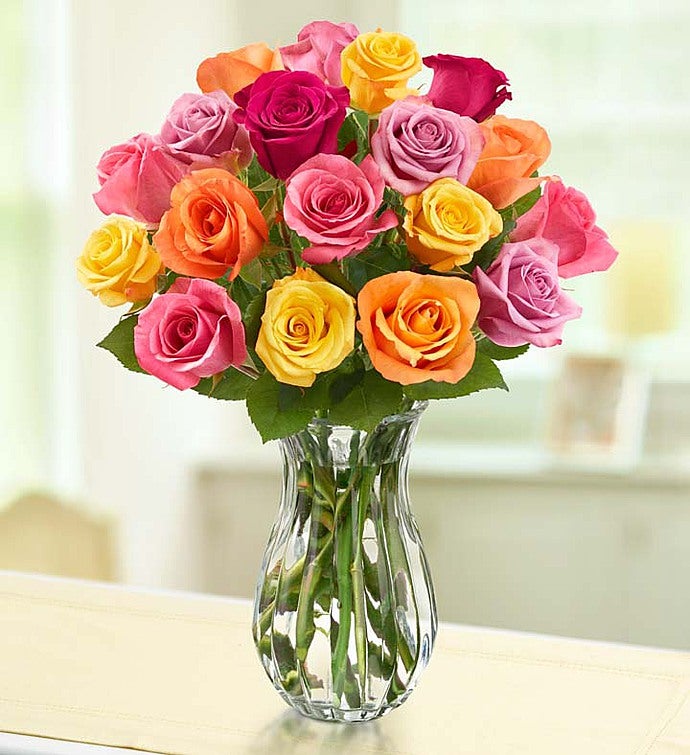 Assorted Roses, 18 Stems