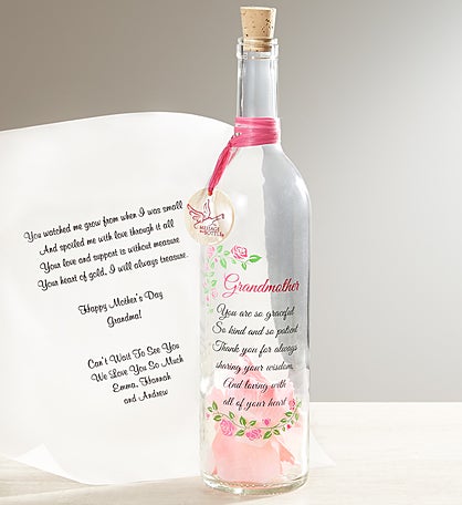 Personalized Message In A Bottle® Mother's Day