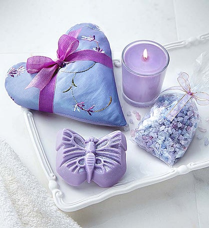 Sonoma Lavender Robe and Bath Gift Set