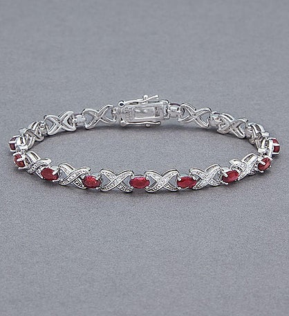 XOXO Ruby Bracelet