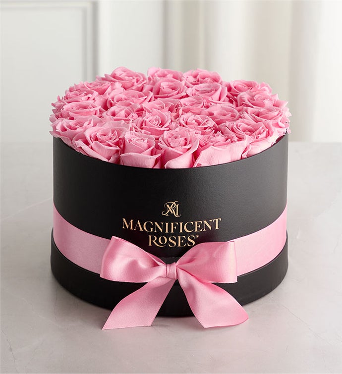 Magnificent Roses® Preserved Pink Roses