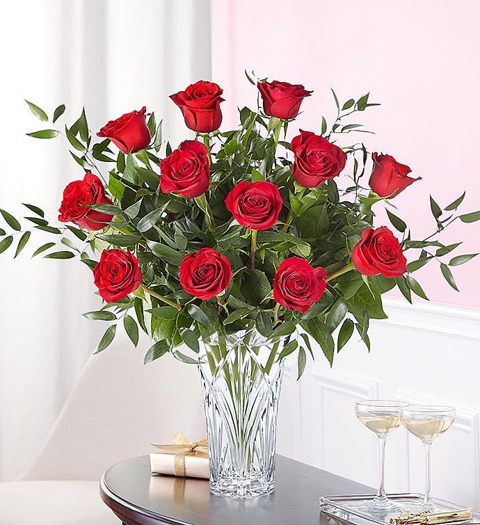 Marquis by Waterford® Premium Long Stem Red Roses