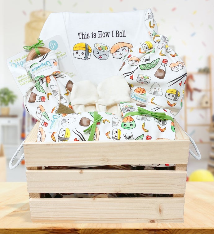 Sushi “This is How I Roll” Gift Basket