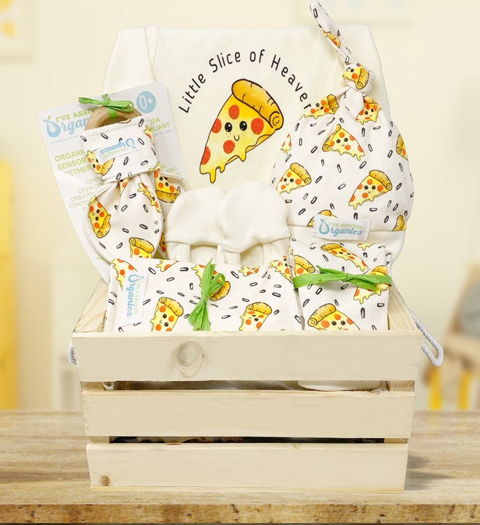 Pizza “Little Slice of Heaven” Gift Basket