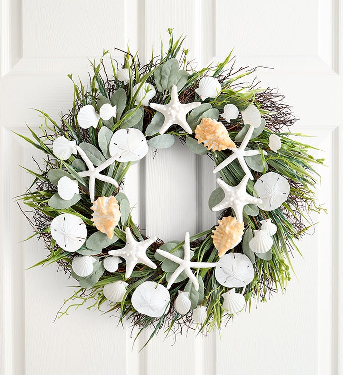 By The Seaside Wreath 22”