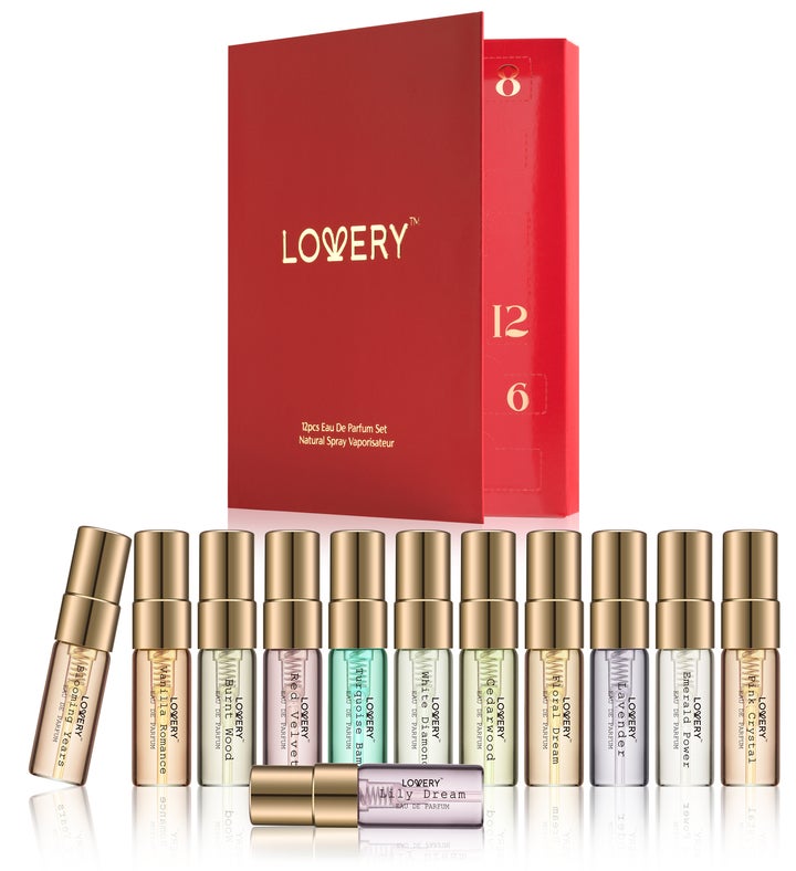 12 pc. Assorted Sampler Travel Perfume Gift Set