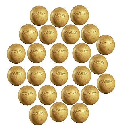 Gold Bath Bombs Stocking Suffer - 25pc
