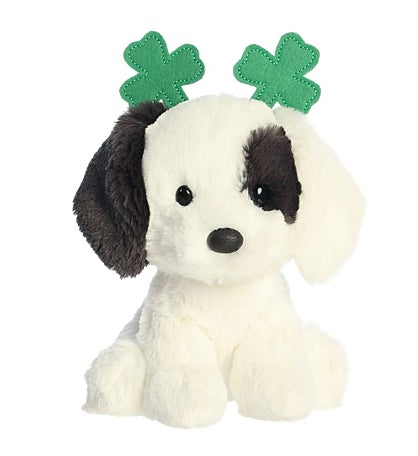 St. Patrick’s Day Clover Puppy Plush