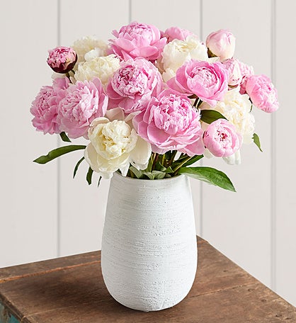 Pink & White Peony Bouquet