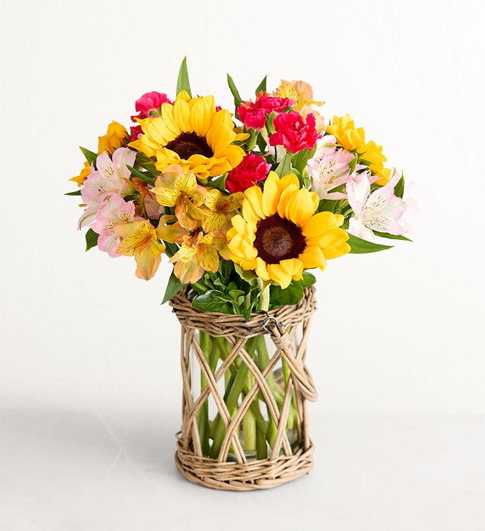 Warm Sunset Bouquet