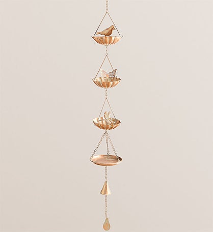 Copper Bird Rain Catcher- 48"