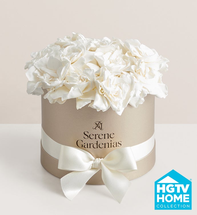 Magnificent Roses® Preserved Serene Gardenias