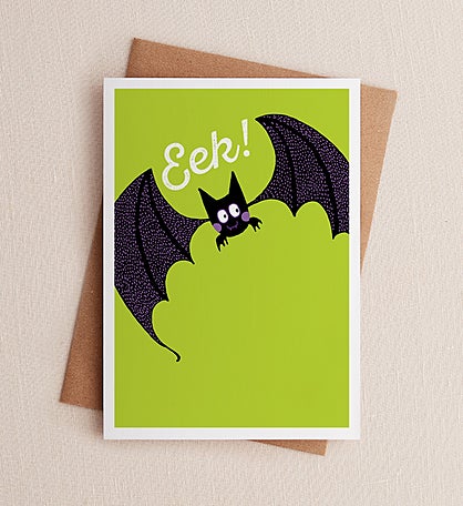 Eek! Halloween Greeting Card