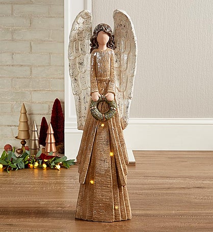 Glistening Holiday Angel - 28"