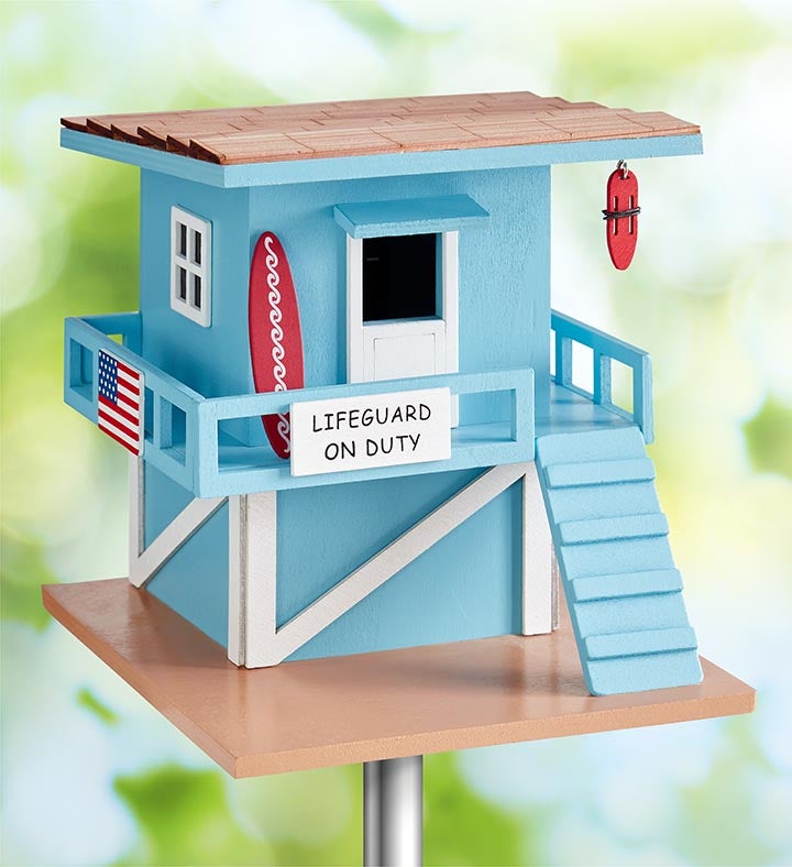 Lifeguard Beach Birdhouse