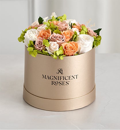 Magnificent Roses® Preserved Serenity Garden
