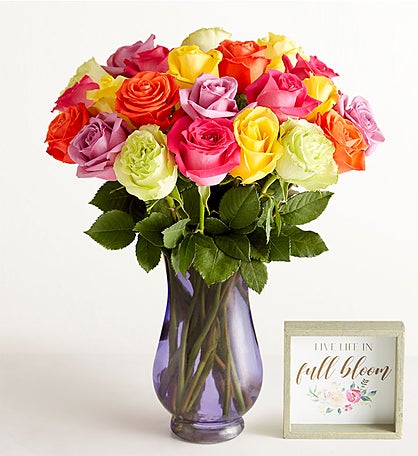 Two Dozen Assorted Roses