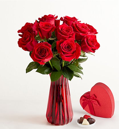 One Dozen Red Roses
