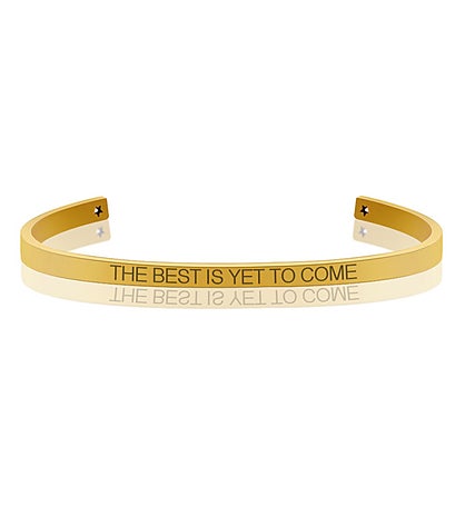 The Best Is Yet To Come Bangle Bracelet