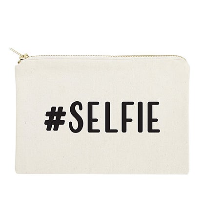 Makeup Pouch & Travel Tote with Fun Phrases