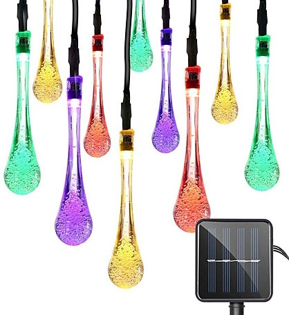 Multi Color Solar String Lights