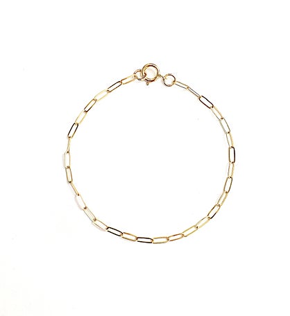14k Gold Filled Chain Bracelet