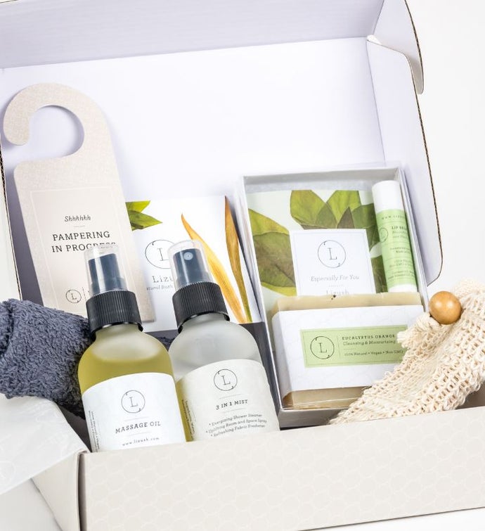 Gift For Dad Birthday Spa Box Bath & Body Men Skincare Gift Box