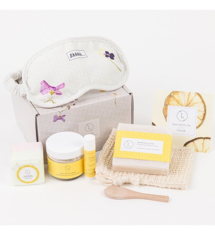 Thank You Gift Box Natural Pampering Spa Citrus Gift Set 6 Products