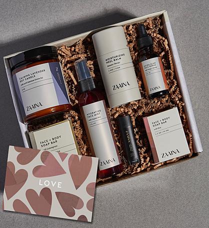 Valentine's Day Spa Gifts - Self Care Spa Gift Box for Her w/ Love Card