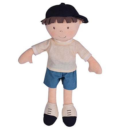 Jasper - Boy Doll In Blue Short