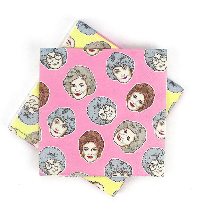 Golden Girls Beverage Napkins 16 Pack