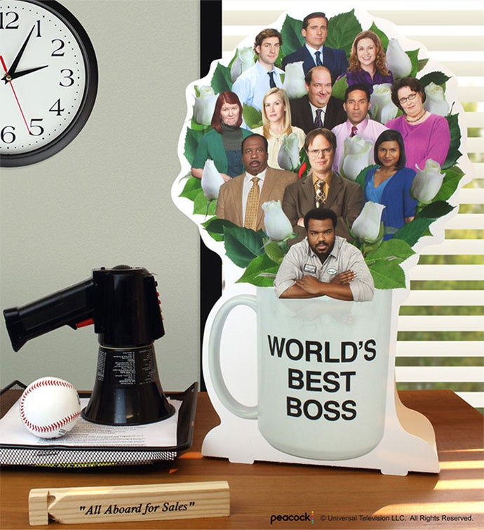 The Office World’s Best Boss Flower Bouquet