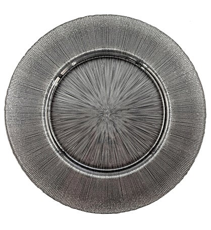 Ritz Set/4 13" Glass Charger Plates