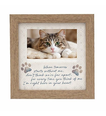Pet Memorial Frame - Sympathy Gift for Loss of a Faithful Friend