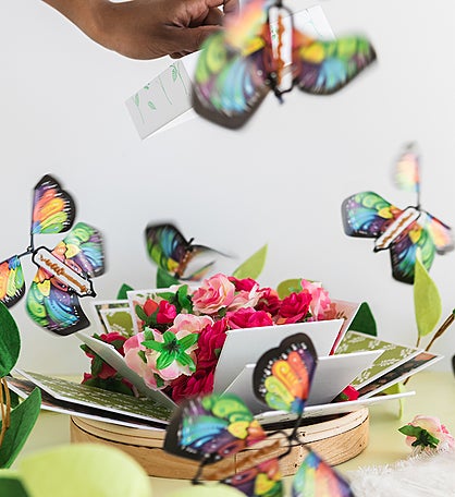 Mother's Day Blossom & Butterfly Surprise Box