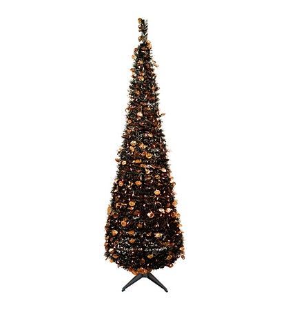 6 Fall Harvest Pop Up Artificial Thanksgiving Tree With Pumpkins