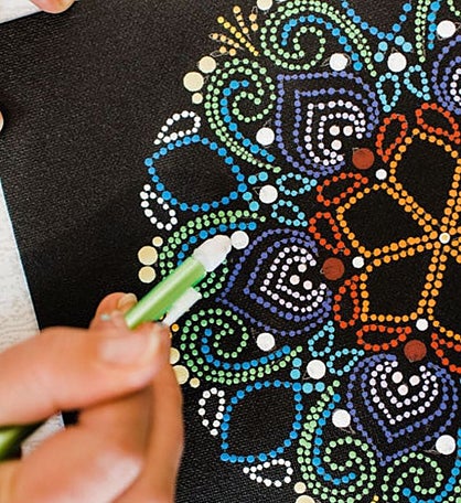 At-home Mandala Dot Painting Kit
