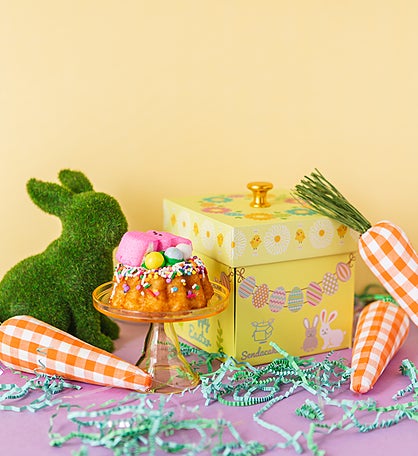 Easter Explosion Box with Butterflies and Chocolate