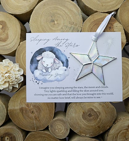Sleeping Star Baby Memorial Gift for Infant Loss or Miscarriage
